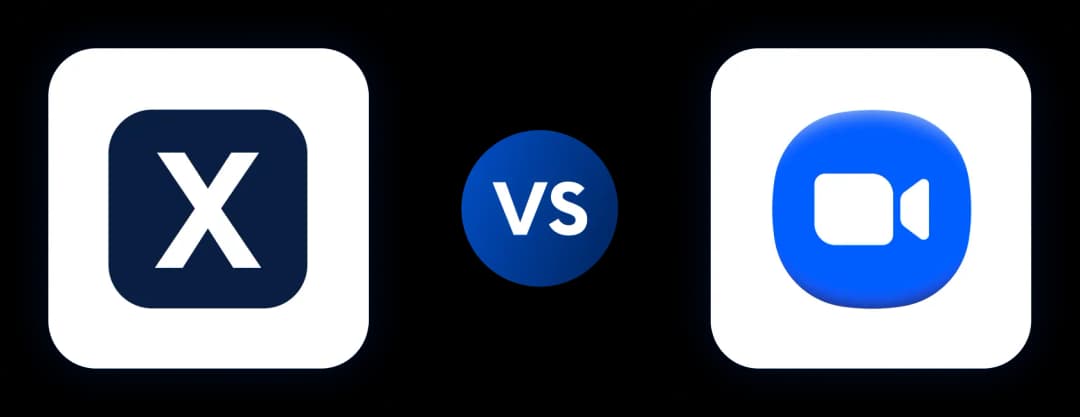 Comparison between Internxt and zoom